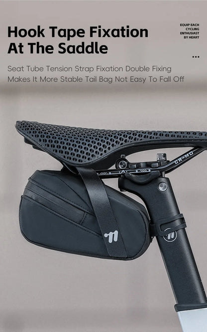 WEST BIKING – sac de selle de vélo Portable, léger 0,8 l, sac arrière de vélo, sac à outils de sport Durable, accessoires de vélo de route et vtt