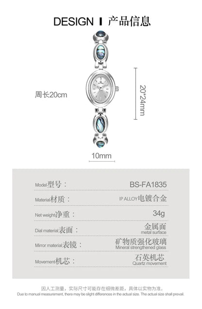 Femmes élégantes Bracelet montres conception Unique mode dames montres pour femme horloge Quartz montres haut de gamme de luxe