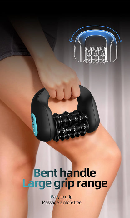 Electric Deep Tissue Massage Roller, Body Relaxation, Back Foot Leg Relief, Fascia Massage Roller