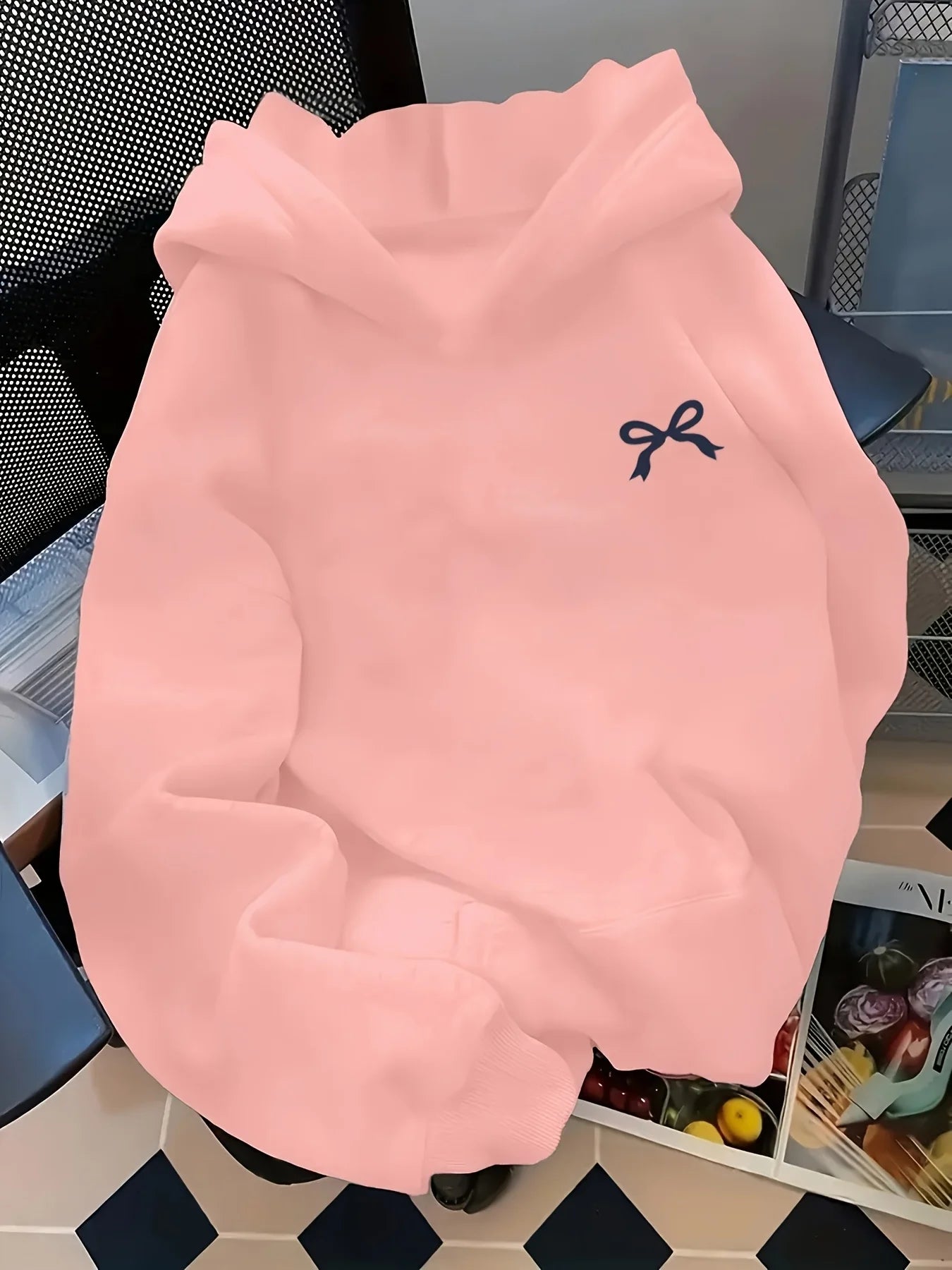 Sweat-shirt à Capuche Femme — Motifs Imprimés | Coupe Ample | Avec Poches | Style Européen | 4 Coloris | S–XXXL