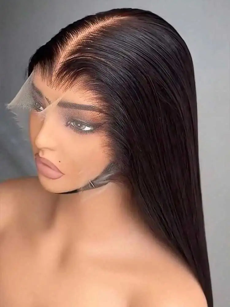Perruque Cheveux Humains Lace Front HD — 13x4 / 13x6 / 5x5 | Densité 250% | 16-42 Pouces | Sans Colle