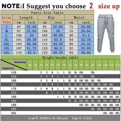 Pantalon de Survêtement Homme — Jogging Fitness, Polaire, Taille Élastique | Automne-Hiver