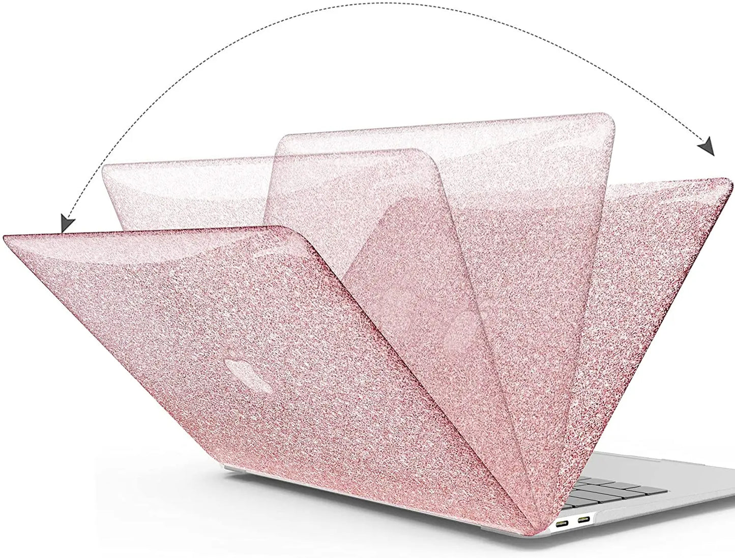MacBook Air-Étui rigide en plastique brillant, clavier et écran C, 13 M1 2022, 16 pouces, A2485, A2337, M1 M2A2338, A2681, 14 pouces, A2442