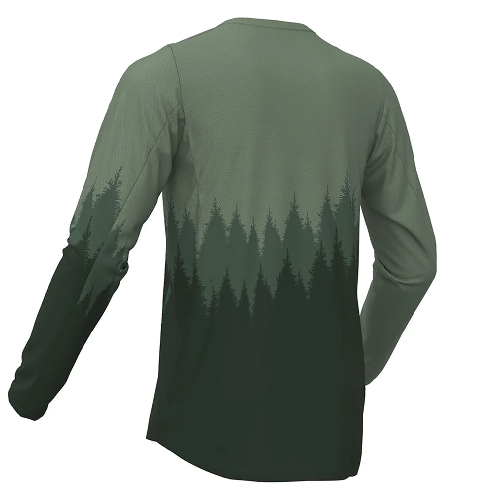 Maillots de cyclisme de Motocross à manches longues pour hommes descente VTT chemises vtt tout-terrain DH vélo vélo Jeresys vêtements