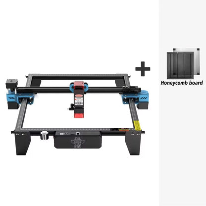 Graveur Laser deux arbres TTS 10 Pro, avec contrôle hors ligne Wifi, Machine de gravure Laser 10W pour la sculpture sur verre, métal et cuir