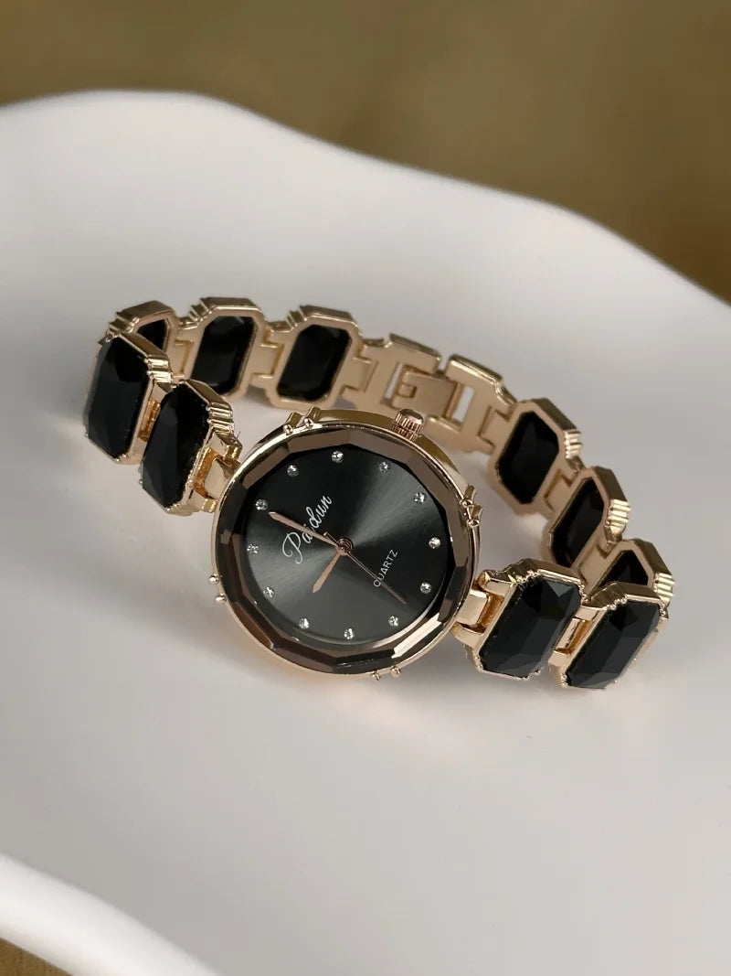 Montre Femme Quartz Diamant zkceenier XGD724 — Bracelet Alliage, Cadran Rond 30mm, 6 Coloris