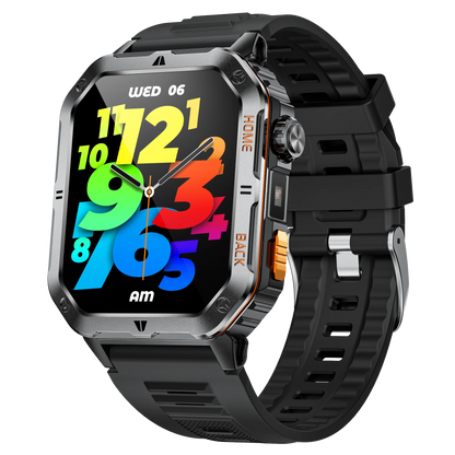 Montre Connectée Sport MT62 — Écran 2,01", Étanche 3 ATM, Batterie 1000 mAh, Bluetooth 5.3, 4 Coloris | TechNova X