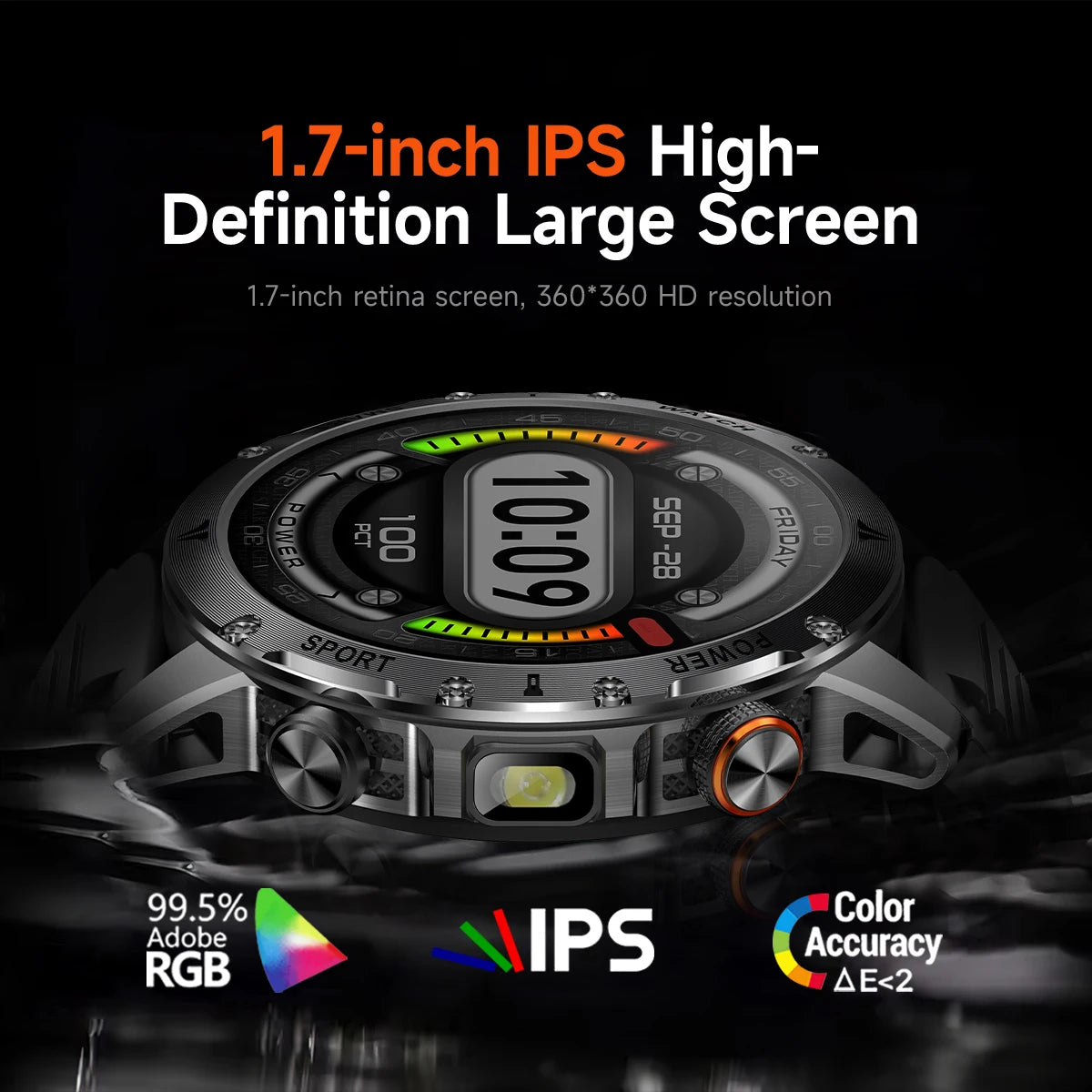 Militaire 1000mAh grande batterie montre intelligente numérique Bluetooth appel sport Smartwatch électronique montres pour homme Android 2026 nouveau
