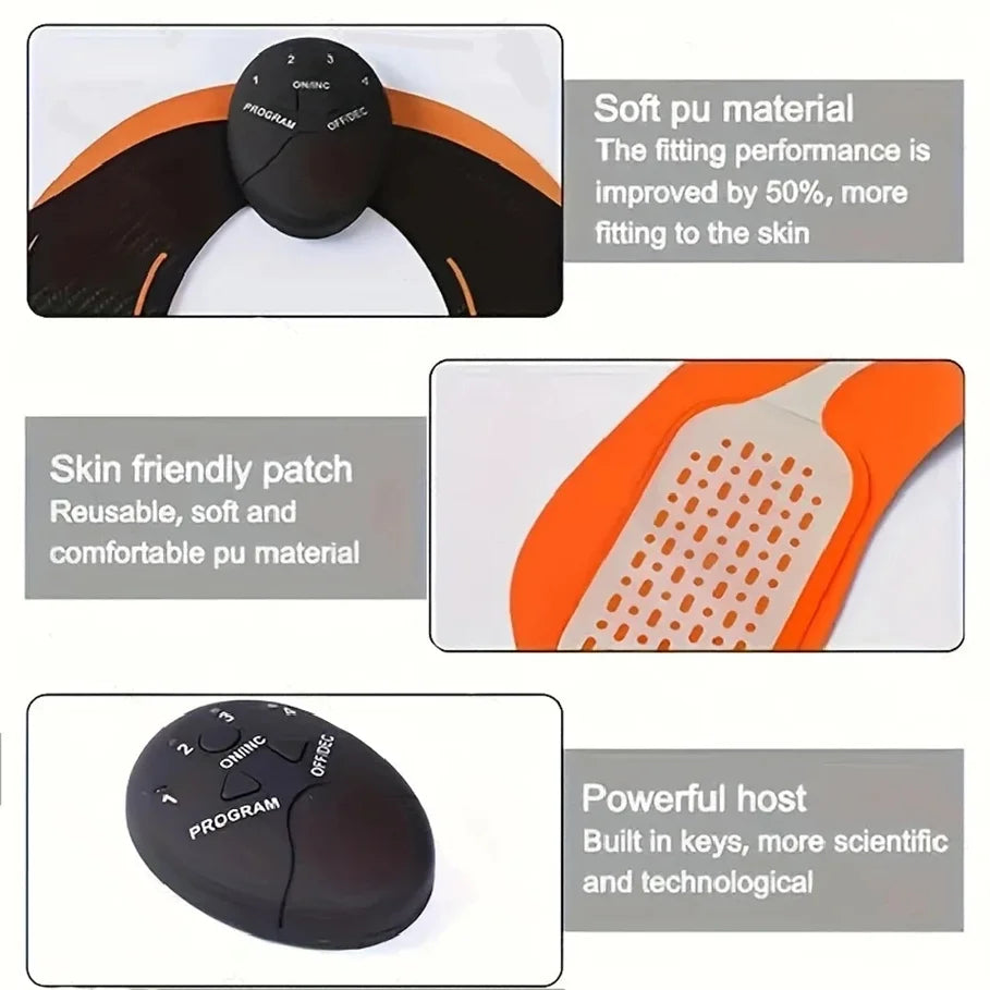 EMS Professional Abdominal Stimulator — 6 Modes & 10 Levels Male & Female | TechNova X