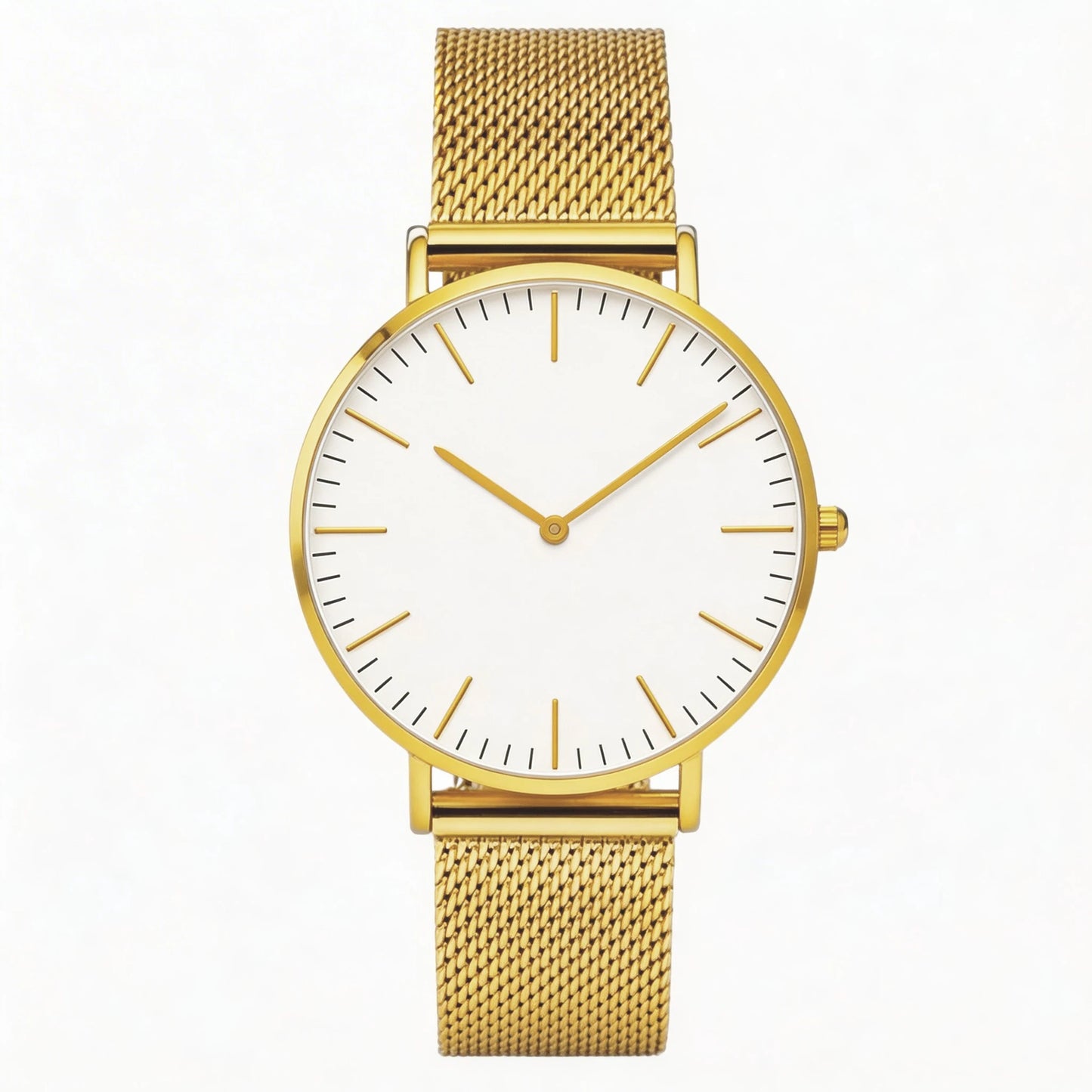 Montre Quartz Fashion TINUORA — Bracelet Acier Inox, Cadran 38mm, Style Luxe Casual, 17 Coloris