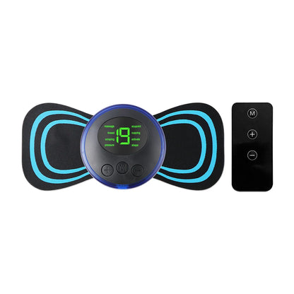 Portable EMS Electric Neck Massager, Neck Stretcher for Cervical Muscle Pain Relief and Shoulder Relaxation Massage Patch