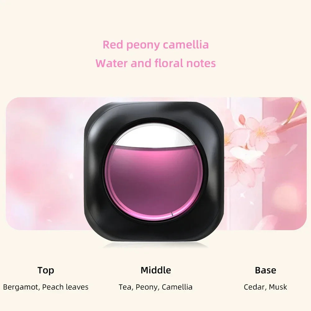 Clip Parfum Voiture Aromathérapie — Extraits Naturels, Anti-Odeurs & 5 Couleurs