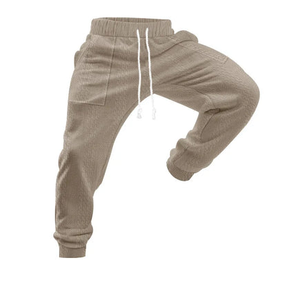 Pantalon de Jogging Homme Couleur Unie — Style Américain | Coupe Ample | Cordon de Serrage | Poches | 5 Coloris | S–XXXL