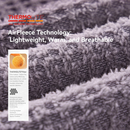Sweat à Capuche Thermolite® Unisexe — Léger & Chaud | Épaissi | Couleur Unie | Automne Hiver | 6 Coloris | S à XL