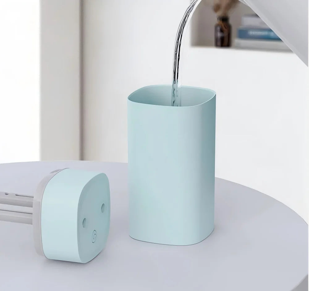 Mini Humidificateur Double Pulvérisation USB — Aromathérapie, Silencieux & Ultra-Compact