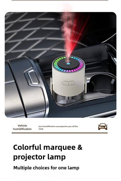 Humidificateur Projection Ciel Étoilé 280ml — LED Multimode, 2 Modes de Brume & USB 5V