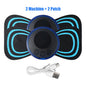 Portable EMS Electric Neck Massager, Neck Stretcher for Cervical Muscle Pain Relief and Shoulder Relaxation Massage Patch