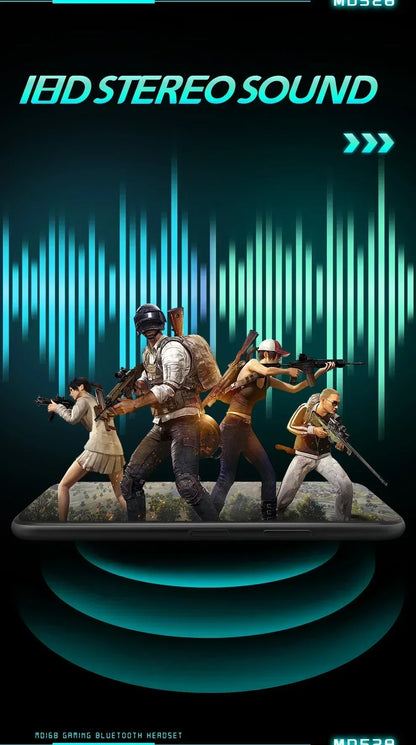 Premium TWS Bluetooth Wireless Sports Earphones Dual Ear Sleep In-Ear Md538 Mini Painless Call Noise Cancellation Slim Headset