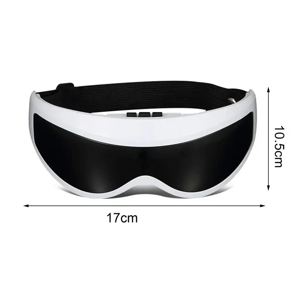 Electric Eye Massager, Eye Vision Improvement, Migraine, Forehead, Eye Care Glasses, Wireless Massage, Vibration, Health Care