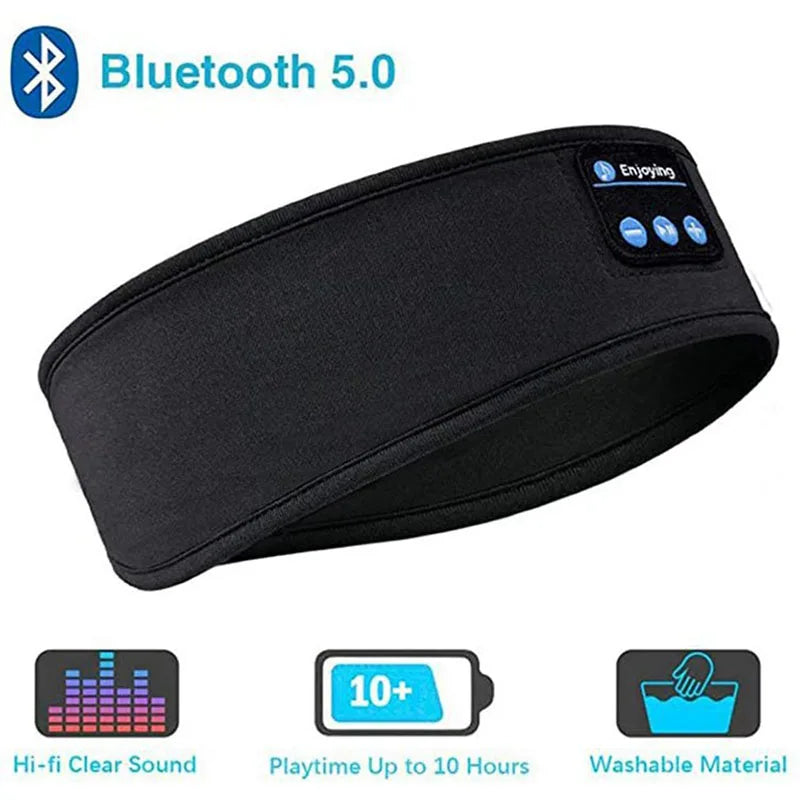 Bandeau Bluetooth Sommeil XMSJ — Masque & Écouteurs Sans Fil | TechNova X
