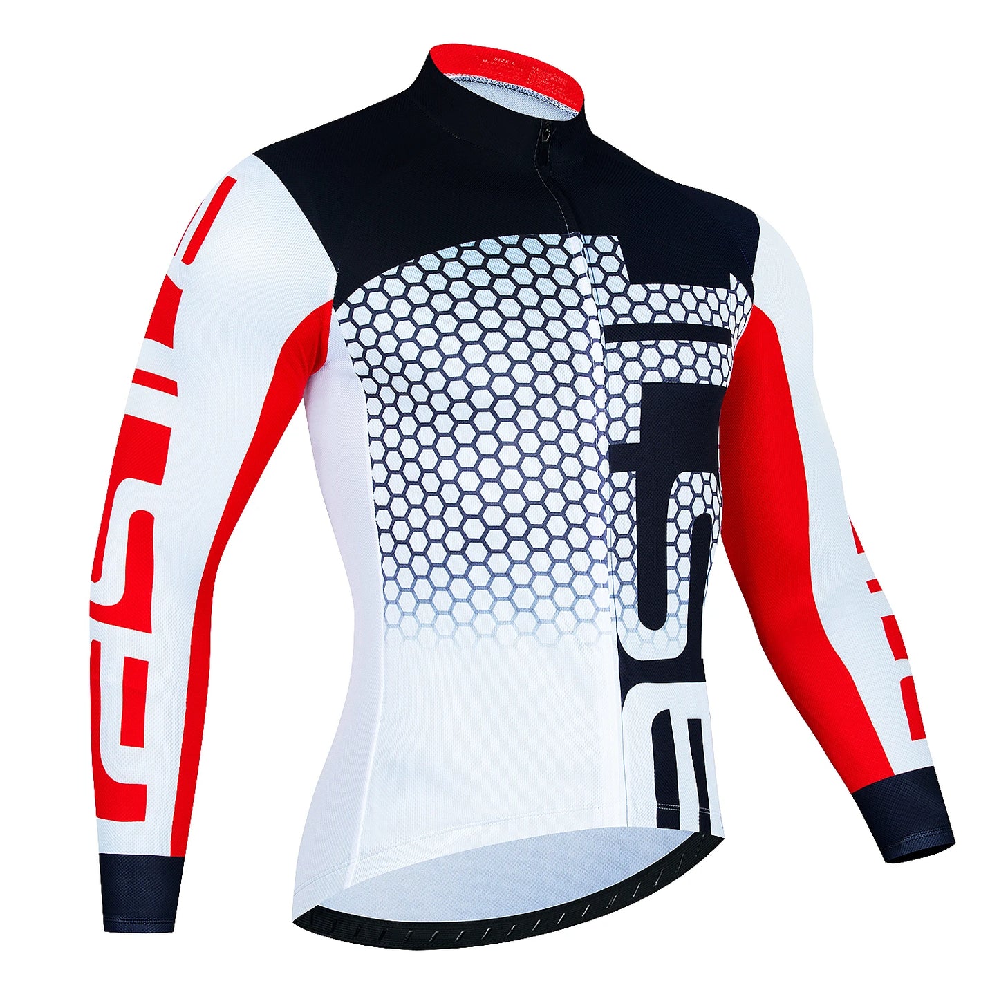Men's Long Sleeve Cycling Jersey — Breathable Road & MTB Shirt | TechNova X