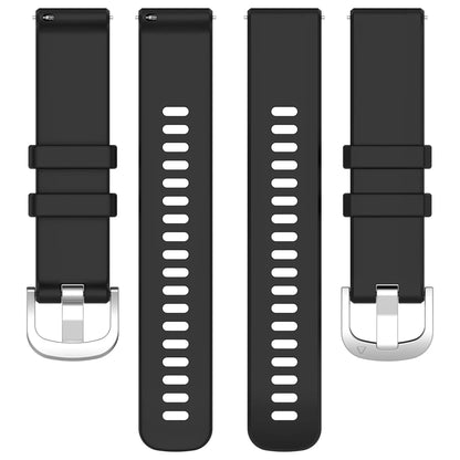 Bracelet Silicone Universel 18mm 20mm 22mm — Samsung Galaxy Watch, Huawei GT, Amazfit, Xiaomi