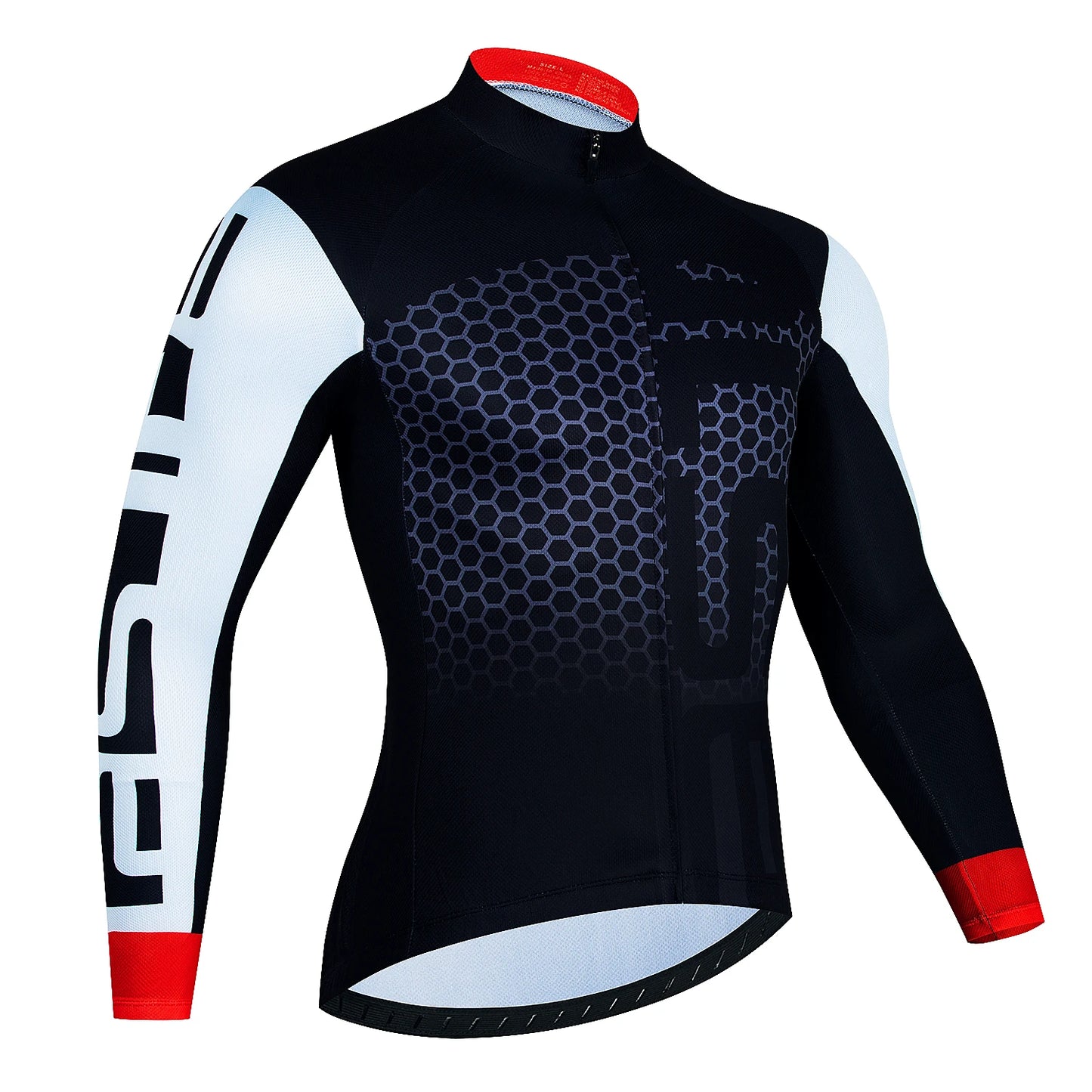 Men's Long Sleeve Cycling Jersey — Breathable Road & MTB Shirt | TechNova X
