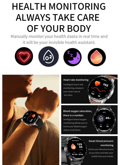 Montre Connectée 2-en-1 avec Écouteurs TWS Intégrés — Écran 1,39", IP67, BT 5.0, Suivi Santé Complet, 3 Coloris | TechNova X