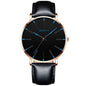 Montre Quartz Minimaliste Homme DIJANES KL959 — Ultra-Fine 8 mm, Bracelet Maille ou Cuir, Verre Hardlex, 9 Coloris | TechNova X