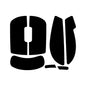 Grip Antidérapant Souris Gaming — Autocollant Anti-transpiration Logitech G PRO X | TechNova X