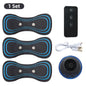 EMS Electric Neck Massager, Muscle Massage Stimulator, Low-Frequency Instrument, Patches for Back, Neck, and Calves, Mini Device for Joint Pain