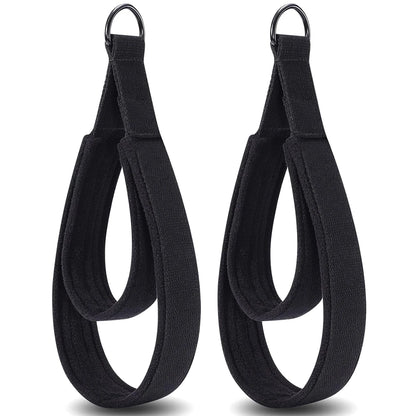 Pilates Double Loop Straps — D-Ring Reformer Straps for Yoga, Fitness & Home Gym | TechNova X