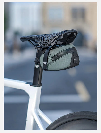 WEST BIKING – sac de selle de vélo Portable, léger 0,8 l, sac arrière de vélo, sac à outils de sport Durable, accessoires de vélo de route et vtt