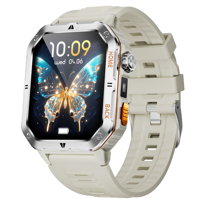 Montre Connectée Sport MT62 — Écran 2,01", Étanche 3 ATM, Batterie 1000 mAh, Bluetooth 5.3, 4 Coloris | TechNova X