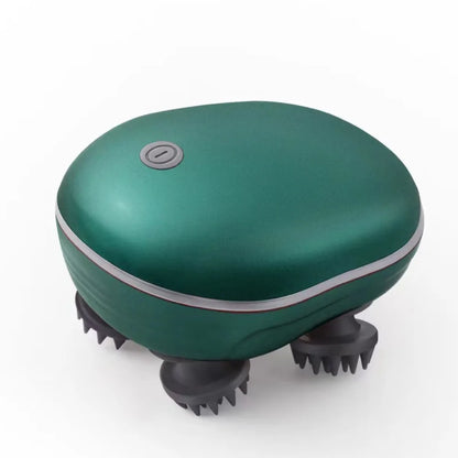 Electric Head Massager Muscle Scalp Relax Kneading Rechargeable Scalp Massager Vibration Head Massage Machine Gift