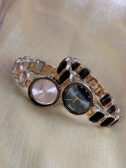 Montre Femme Quartz Diamant zkceenier XGD724 — Bracelet Alliage, Cadran Rond 30mm, 6 Coloris
