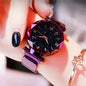 Montre Quartz Femme RUNERR — Cadran Ciel Étoilé 33 mm, Bracelet Magnétique Maille Acier Ajustable, Lumineux, 5 Coloris | TechNova X