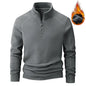 Sweat-shirt surdimensionné pour hommes, automne hiver, polaire épaisse, manches longues, à capuche, mode col montant, pull chaud, 9XL