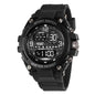 Montre Sport Digitale YIKAZE A69270 — Grand Cadran 56mm, LED, Chronomètre, Alarme, 3 ATM