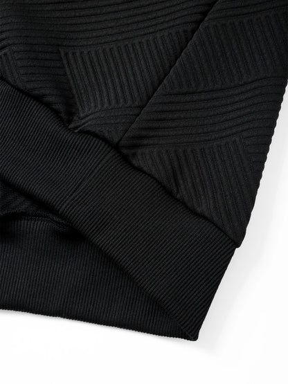 Sweat-shirt à col ras du cou pour homme, vêtement de sport chaud, basique, pour l'extérieur, décontracté, sans capuche, printemps-automne