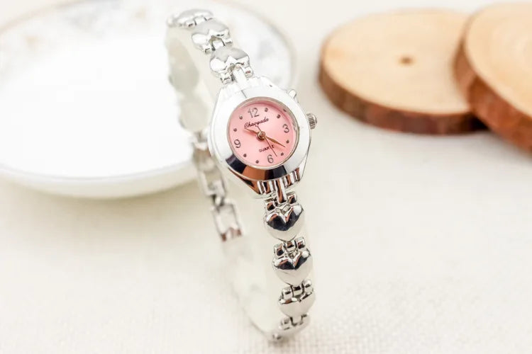 Montre Femme Quartz Rétro Chiffres Romains MOONBIFFY — Bracelet Acier Inox, Style Vintage Luxe, 11 Coloris