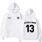 Rappeur NATOS WAOR 13 sweats hommes femmes mode Hip-hop pull automne hiver ample décontracté gothique Punk survêtement Streetwear