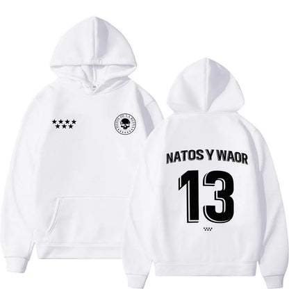 Sweat à Capuche Hip-Hop Streetwear Unisexe — Motif Imprimé | Style Gothique & Punk | Ample | 10 Coloris | S à XXXL