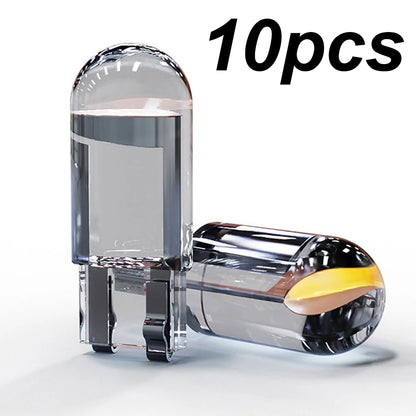 T10 W5W COB LED Car Bulbs — Interior Lights 12V (Pack of 10) | TechNova X