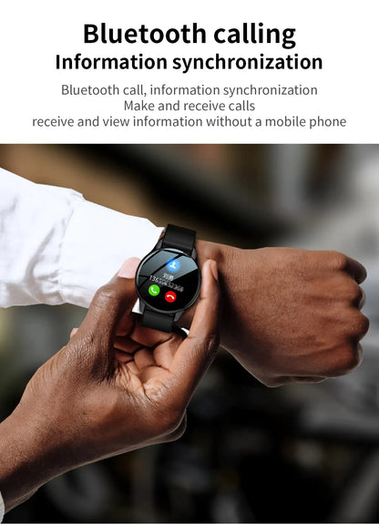 Smartwatch LIGE 0392 — Bluetooth 5.0, Appels, IP68, Charge Magnétique, Cadran Personnalisable