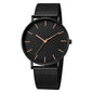Montre Quartz Fashion TINUORA — Bracelet Acier Inox, Cadran 38mm, Style Luxe Casual, 17 Coloris