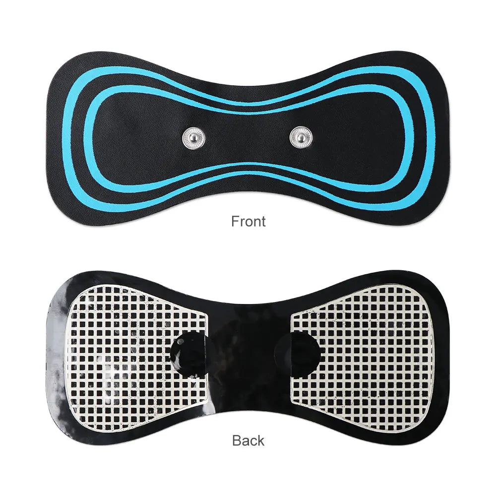 Portable EMS Electric Neck Massager, Neck Stretcher for Cervical Muscle Pain Relief and Shoulder Relaxation Massage Patch
