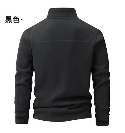 Sweat-shirt surdimensionné pour hommes, automne hiver, polaire épaisse, manches longues, à capuche, mode col montant, pull chaud, 9XL