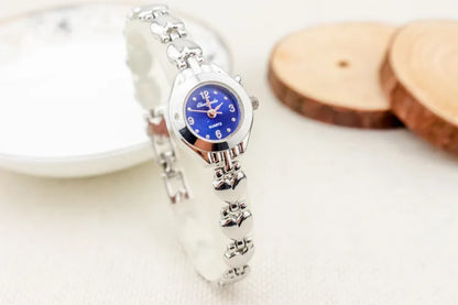 Montre Femme Quartz Rétro Chiffres Romains MOONBIFFY — Bracelet Acier Inox, Style Vintage Luxe, 11 Coloris