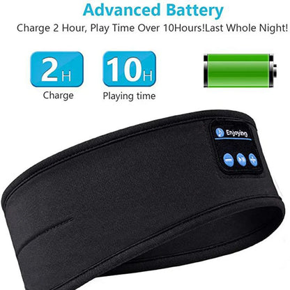 Bandeau Bluetooth Sommeil XMSJ — Masque & Écouteurs Sans Fil | TechNova X